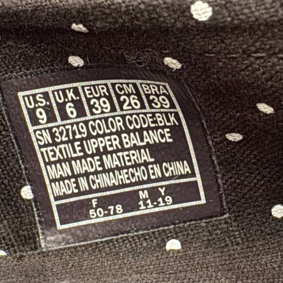 BOBS by Sketchers Black Canvas Breeze Platform Espadrilles Shoes Women's 9 - Picture 10 of 10